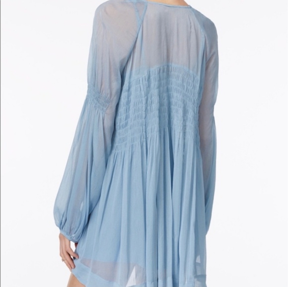 Free People Lini Smocked Dress Size XS - Picture 14 of 15